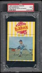 Ed Kranepool [Yellow & White Striped] Baseball Cards 1967 Kahn's Wieners Prices