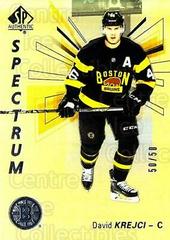 David Krejci [Gold] Hockey Cards 2016 SP Authentic Spectrum FX Prices
