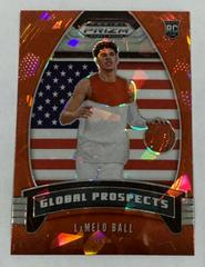 LaMelo Ball [Red Ice] Basketball Cards 2020 Panini Prizm Draft Picks Prices