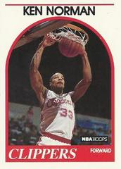 Ken Norman #162 Basketball Cards 1989 Hoops Prices