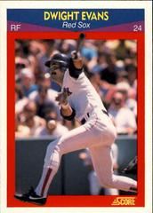 Dwight Evans Baseball Cards 1990 Score Superstars Prices