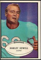 Harley Sewell Football Cards 1953 Bowman Prices