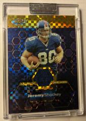 Jeremy Shockey [Jersey Gold Xfractor] #107 Football Cards 2003 Topps Finest Prices