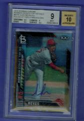 Alex Reyes [Autograph] Baseball Cards 2016 Bowman Scouts' Top 100 Prices