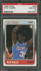 Otis Thorpe Basketball Cards 1988 Fleer Prices
