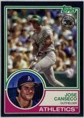 Jose Canseco [Black] Baseball Cards 2018 Topps 1983 Baseball Prices