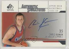 Chris Kaman Basketball Cards 2003 SP Signature Authentic Signature Prices