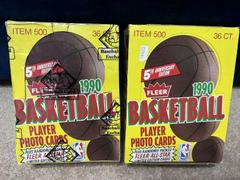 Hobby Box Basketball Cards 1990 Fleer Prices