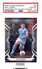 Phil Foden [White Pulsar] Soccer Cards 2020 Panini Obsidian Prices