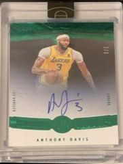 Anthony Davis [Green] #10 Basketball Cards 2021 Panini Eminence Autographs Prices