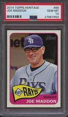 Joe Maddon #66 Baseball Cards 2014 Topps Heritage Prices