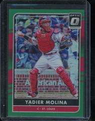 Yadier Molina [Green] #73 Baseball Cards 2016 Panini Donruss Optic Prices
