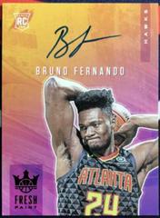 Bruno Fernando [Ruby] Basketball Cards 2019 Panini Court Kings Fresh Paint Autographs Prices