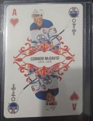 Connor McDavid #ACE-HEARTS Hockey Cards 2023 O-Pee-Chee Playing Cards Prices