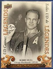 Bobby Hull Hockey Cards 2023 Upper Deck Tim Hortons Legends UD Canvas Legends Prices