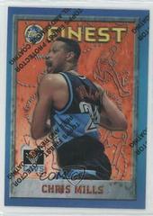 Chris Mills Refractor #86 Basketball Cards 1995 Finest Prices