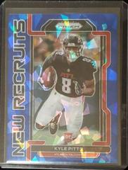 Kyle Pitts [Blue Ice Prizm] #NR-10 Football Cards 2021 Panini Prizm New Recruits Prices