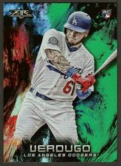 Alex Verdugo [Green] #11 Baseball Cards 2018 Topps Fire Prices