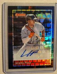 Jeremy Pena [Pandora Blue] Baseball Cards 2022 Panini Donruss Optic Retro 1988 Signatures Prices