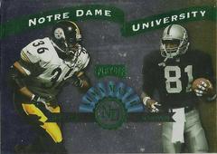 Jerome Bettis, Tim Brown Football Cards 1999 Playoff Prestige Ssd Alma Maters Prices
