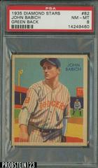John Babich [Green Back] #82 Baseball Cards 1935 Diamond Stars Prices