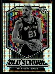 Tim Duncan [Mosaic] #20 Basketball Cards 2019 Panini Mosaic Old School Prices
