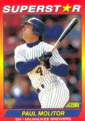 Paul Molitor Baseball Cards 1992 Score Superstars Prices