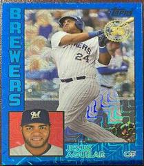 Jesus Aguilar [Blue Refractor] #44 Baseball Cards 2019 Topps Silver Pack 1984 Chrome Promo Prices