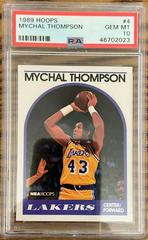 Mychal Thompson #4 Basketball Cards 1989 Hoops Prices