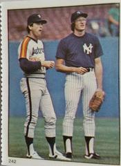 Nolan Ryan [Ron Davis] #242 Baseball Cards 1982 Fleer Stamps Prices