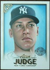 Aaron Judge [Private Issue] #1 Baseball Cards 2018 Topps Gallery Prices