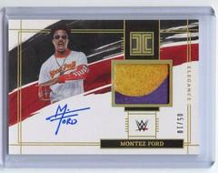 Montez Ford [Holo Gold] Wrestling Cards 2022 Panini Impeccable WWE Prices