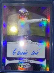 Lewis Cine [Purple Etch] #RS-LC Football Cards 2022 Panini Certified Rookie Signatures Prices