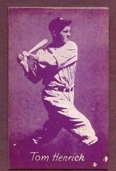 Tom Henrich Baseball Cards 1953 Canadian Exhibits Prices