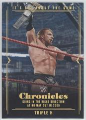 Triple H #HHH-41 Wrestling Cards 2022 Panini Chronicles WWE It's All About the Game Prices