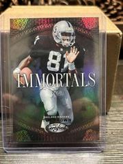Tim Brown [Black] #I-8 Football Cards 2023 Panini Certified Immortals Prices
