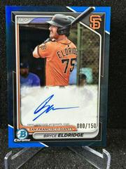 Bryce Eldridge #CPA-BE Baseball Cards 2024 Bowman Chrome Prospect Autograph Prices