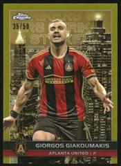 Giorgos Giakoumakis [Gold] #BSC-12 Soccer Cards 2023 Topps Chrome MLS Big City Strikers Prices