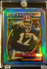Jim Kelly [Refractor] #5 Football Cards 1994 Topps Finest Prices