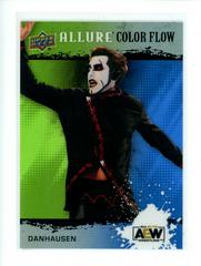 Danhausen [Green Blue] #R-13 Wrestling Cards 2022 Upper Deck Allure AEW Color Flow Prices