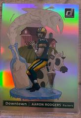 Aaron Rodgers #15 Football Cards 2021 Panini Donruss Downtown Prices