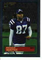 Reggie Wayne #TB28 Football Cards 2005 Topps Chrome Throwbacks Prices