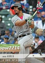 Jose Abreu #AS-11 Baseball Cards 2018 Topps Now All Star Prices