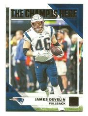 James Develin Football Cards 2019 Donruss The Champ is Here Prices