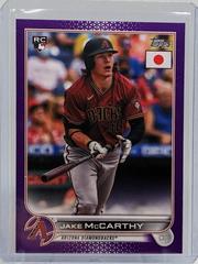 Jake McCarthy [Purple] #110 Baseball Cards 2022 Topps Japan Edition Prices
