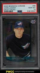 John Lackey Baseball Cards 2000 Bowman Chrome Draft Picks Prices