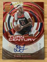 Daniel Gafford [Red] #15 Basketball Cards 2023 Donruss Elite Turn of the Century Signature Prices