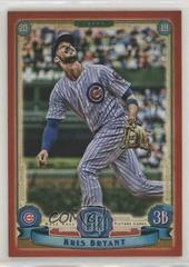 Kris Bryant [Red] #100 Baseball Cards 2019 Topps Gypsy Queen Prices