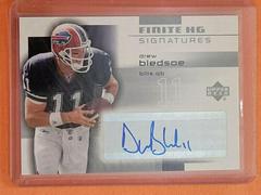 Drew Bledsoe #FS-DB Football Cards 2004 Upper Deck Finite Signatures Prices