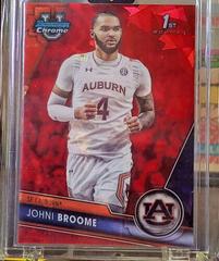 Johni Broome [Red] #6 Basketball Cards 2023 Bowman Chrome University Sapphire Prices